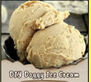 Two scoops of ice cream in a bowl on a counter